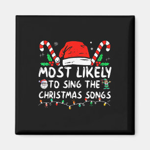 Imán Más Probable Que Cante Las Canciones De Navidad Na