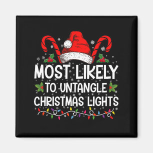Imán Más Probable Que Desenmarañe Luces de Navidad Coin