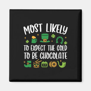 Imán Más Probable Que Espere Que El Oro Sea Chocolate P