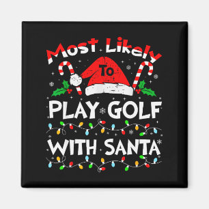 Imán Más Probable Que Juegue Golf Con Santa Navidad 202