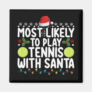 Imán Más Probable Que Juegue Tenis Con La Navidad De Sa