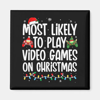Imán Más Probable Que Juegue Videojuegos En Navidad