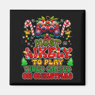 Imán Más Probable Que Juegue Videojuegos En Navidad Div