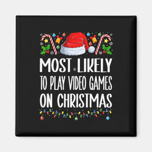 Imán Más Probable Que Juegue Videojuegos En Navidad Div