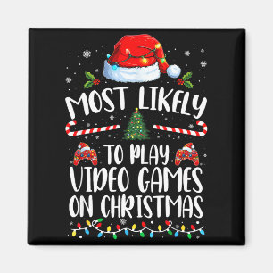 Imán Más Probable Que Juegue Videojuegos En Navidad Fam