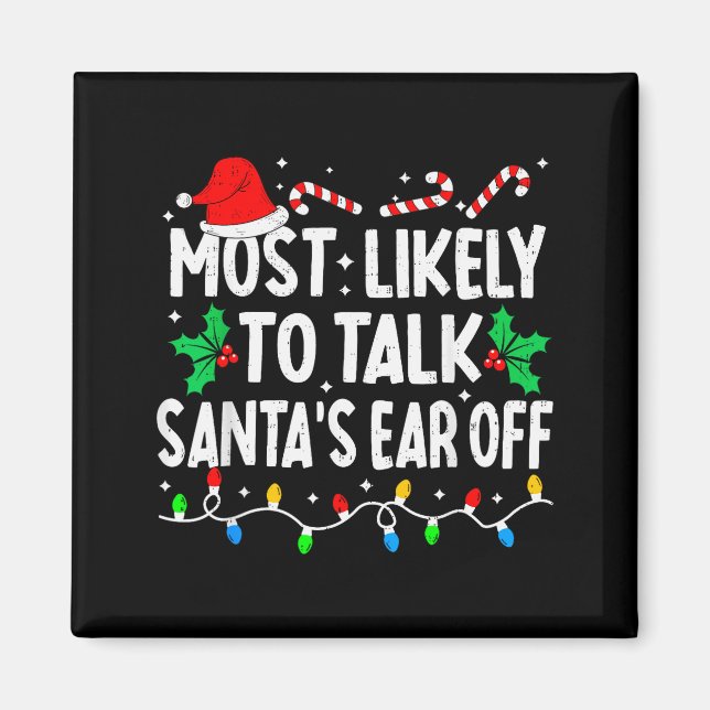 Imán Más Probable Que Le Hable la Oreja a Santa Diverti (Frente)