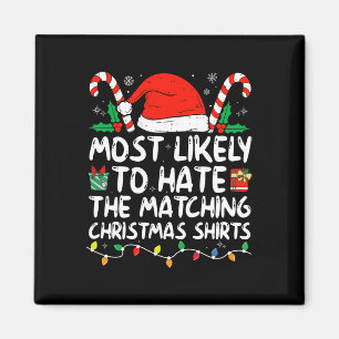 Imán Más Probable Que Odien A La Familia Navidades Paja