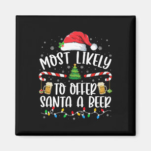 Imán Más Probable Que Ofrezca Una Cerveza A Santa Diver