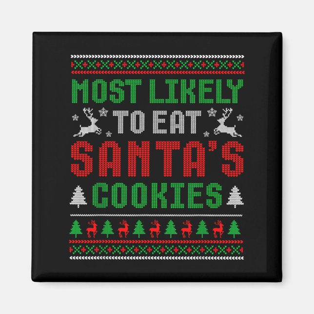 Imán Más Probable Que Se Coma Las Galletas De Santa Fam (Frente)