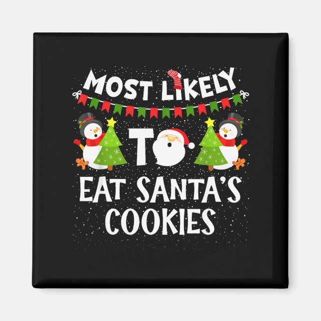 Imán Más Probable Que Se Coma Las Galletas De Santa Fam (Frente)
