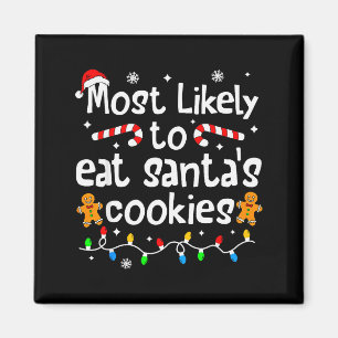 Imán Más Probable Que Se Coma Las Galletas De Santa Nav