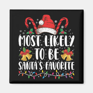 Imán Más Probable Que Sea el Favorito de Santa Funny Ch