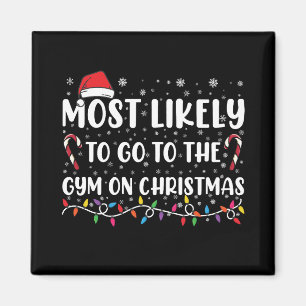 Imán Más Probable Que Vaya Al Gimnasio En Navidad Famil