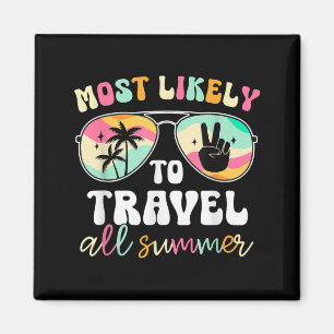 Imán Más Probable Viajar Todo el Verano Último Día de