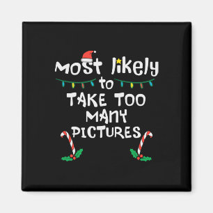 Imán Más probables son tomar fotos Navidades Mamáes fam