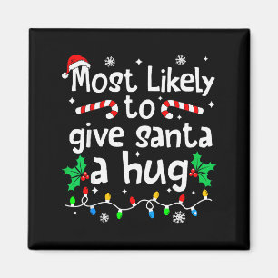 Imán Más Propenso A Dar Abrazo De Santa Familia Feliz N