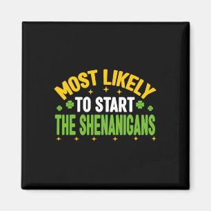 Imán Más Propenso a Iniciar las Travesuras St Patricks