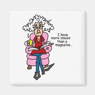 Imán Más temas que humor de revista