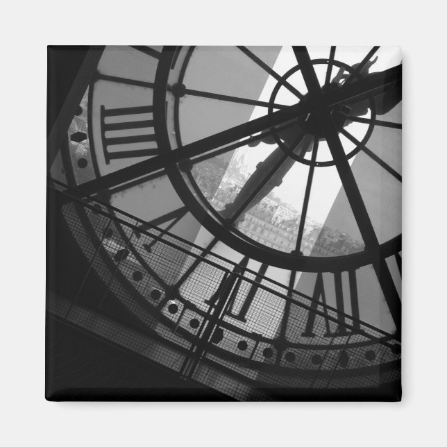 Imán Masa de reloj de Musee d'Orsay (Frente)