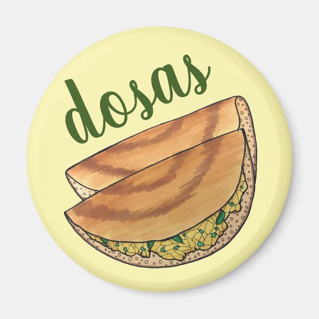 Imán Masala Dosas Cocina del Sur de la India (Frente)