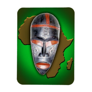 Imán Máscara africana