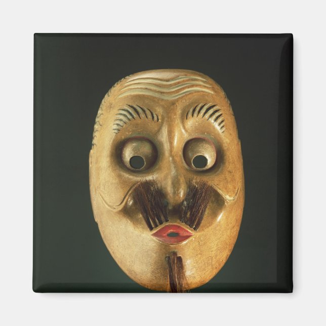 Imán Máscara cómica, Teatro Noh (Frente)