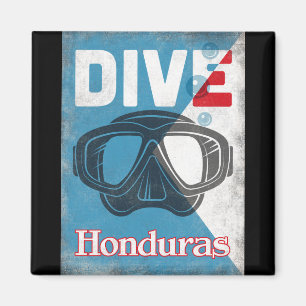 Imán Máscara de buceo Scuba de Honduras