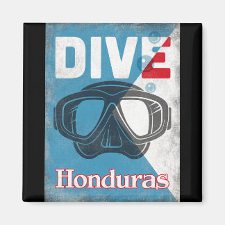 Imán Máscara de buceo Scuba de Honduras