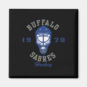 Imán Máscara de Hockey Buffalo Sabres Gris Nhl Oficialm