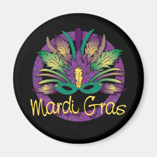 Imán Máscara de Mardi Gras