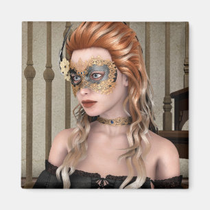 Imán Máscara de mascarada