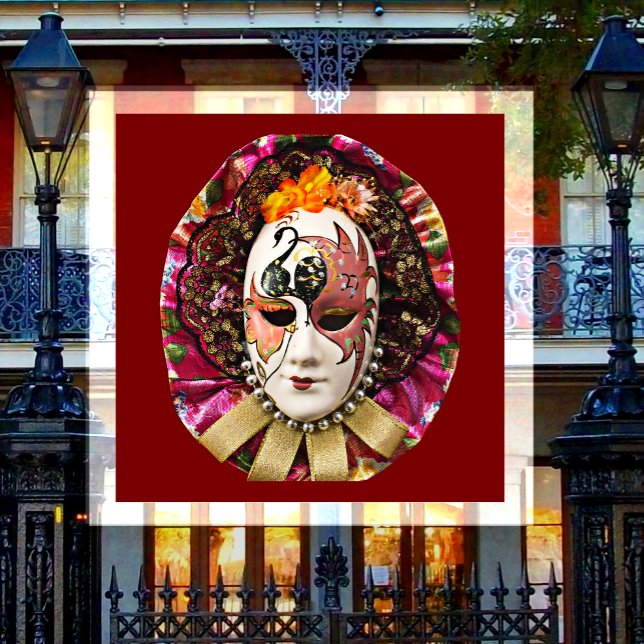 Imán Máscara de Mascarada, Mardi Gras  (Subido por el creador)