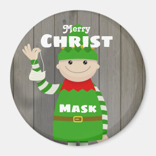 Imán Máscara de Navidad