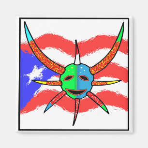 Imán máscara del vejigante