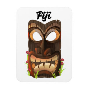 Imán Máscara tallada de Fiji