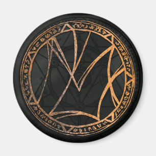 Imán Máscaras del logotipo inferior