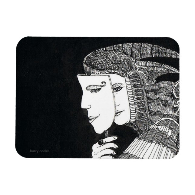 Imán máscaras magnéticas (Horizontal)