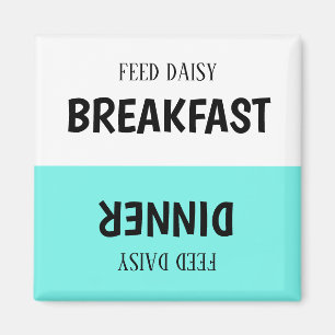 Imán Mascota alimentador de personalizado