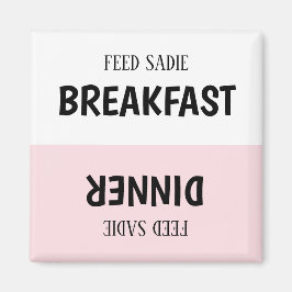 Imán Mascota alimentador de personalizado