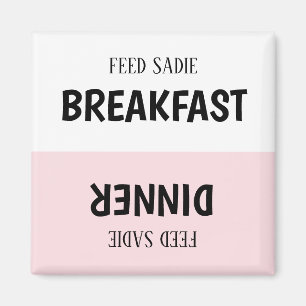 Imán Mascota alimentador de personalizado