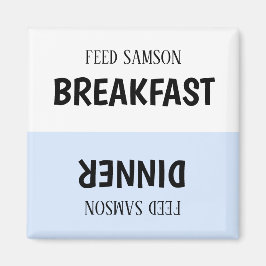 Imán Mascota alimentador de personalizado