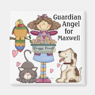 Imán Mascota Guardian Angel Magnet por SRF