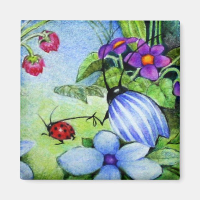 Imán Mascota Ladybug Magnet (Frente)