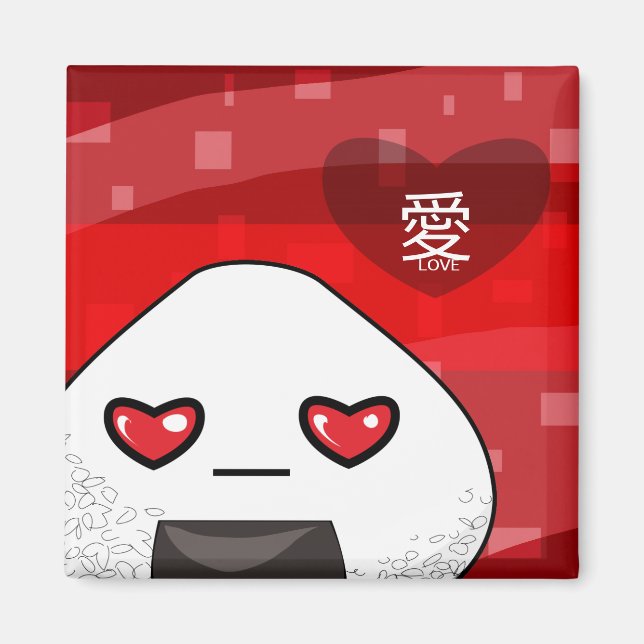 Imán Mascota Manga japonesa (Frente)