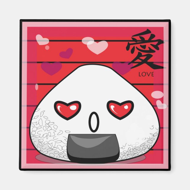 Imán Mascota Manga japonesa (Frente)