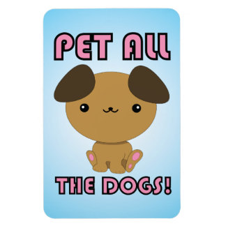 Imán ¡mascota Todos los perros! Kawaii Puppy