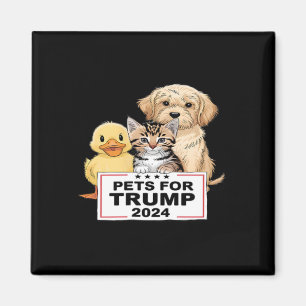 Imán Mascotas De Trump Divertido Voto Al Presidente 202