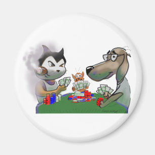 Imán Mascotas del póker