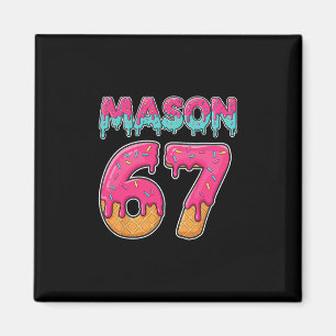 Imán Mason 67 Helado Divertido Seis Siete Meme Hombres