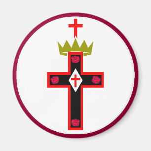 Imán masónico de la sociedad de Rosicrucian